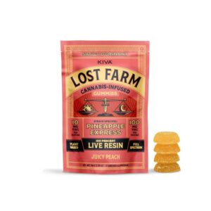 Kiva Lost Farm cannabis gummies 100mg